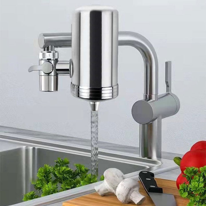 FreshDrop Steel Faucet